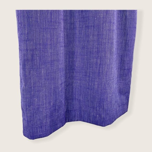 Vintage 90s Pendleton Country Sophisticated Micro Stripe Skirt Medium - Picture 3 of 15